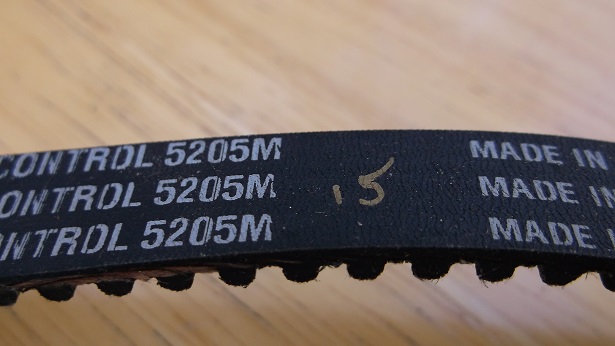 525-5m-15 Belt for Nuke gas scooter tire/wheel drive belt