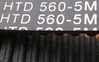 560-5m-15 Belt is SHORTER clutch to shaft drive Belt
